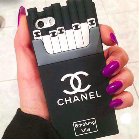 iphone case chanel bag|iPhone case Chanel smoking kills.